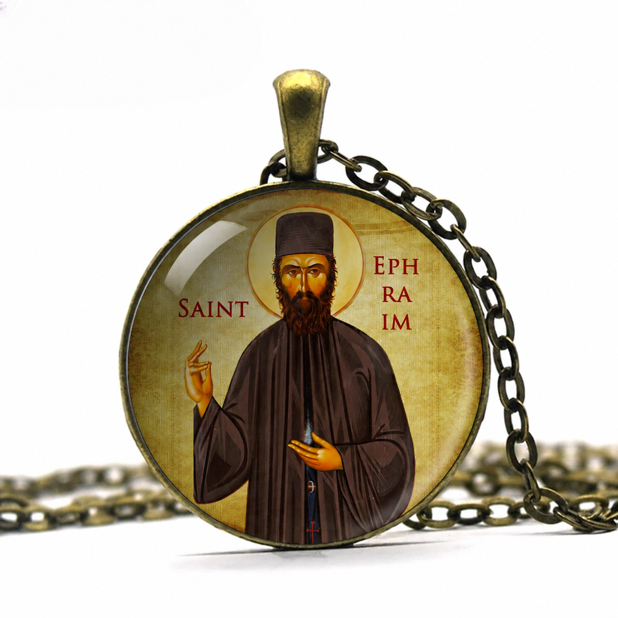 Saint Ephraim of Edessa Necklace