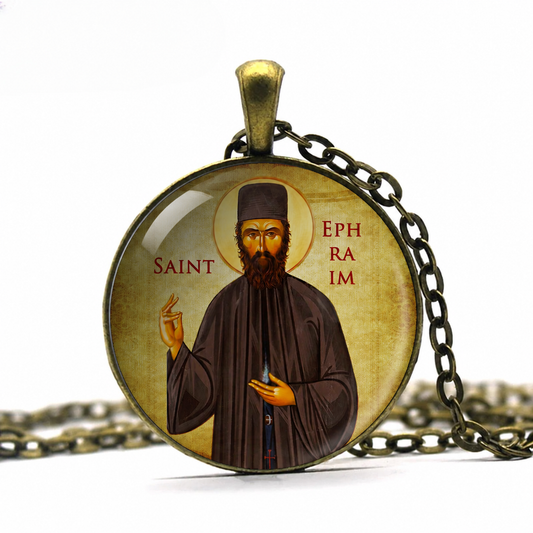Saint Ephraim of Edessa Necklace