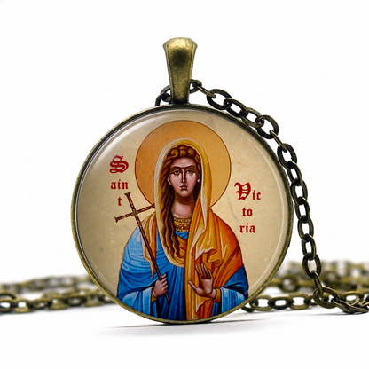 Saint Martyr Victoria Necklace