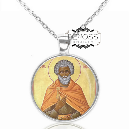 Saint Moses the Black of Skete Necklace