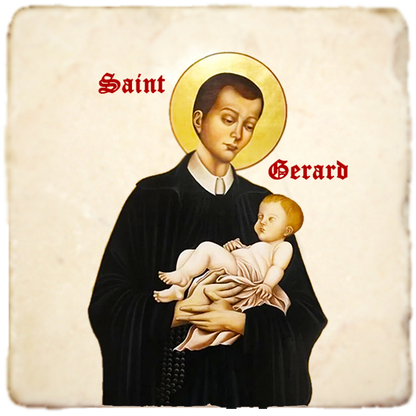 St.Gerard Icon,Men Saints,Marble Icon,Handmade,Prayer gift,Christian Icon