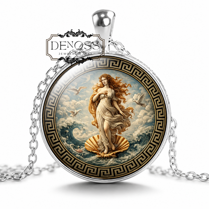 VENUS Necklace,Goddess of Love,Goddess of Fertility,Goddess of Desire,Goddess of Beauty,Roman,Mythology