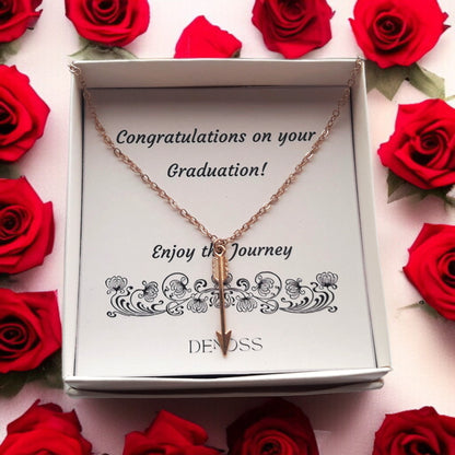 Vertical Arrow Necklace