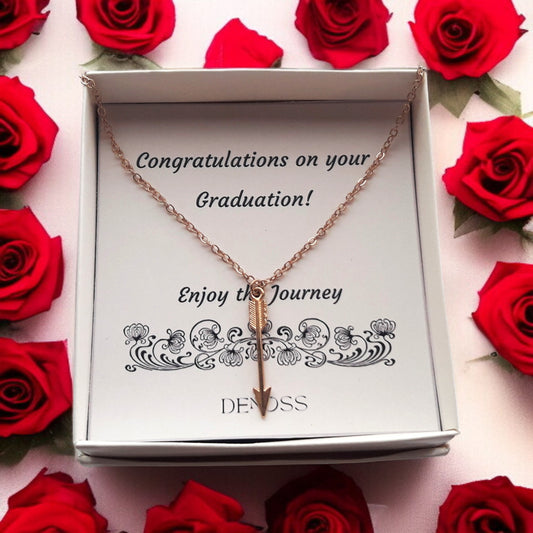 Vertical Arrow Necklace