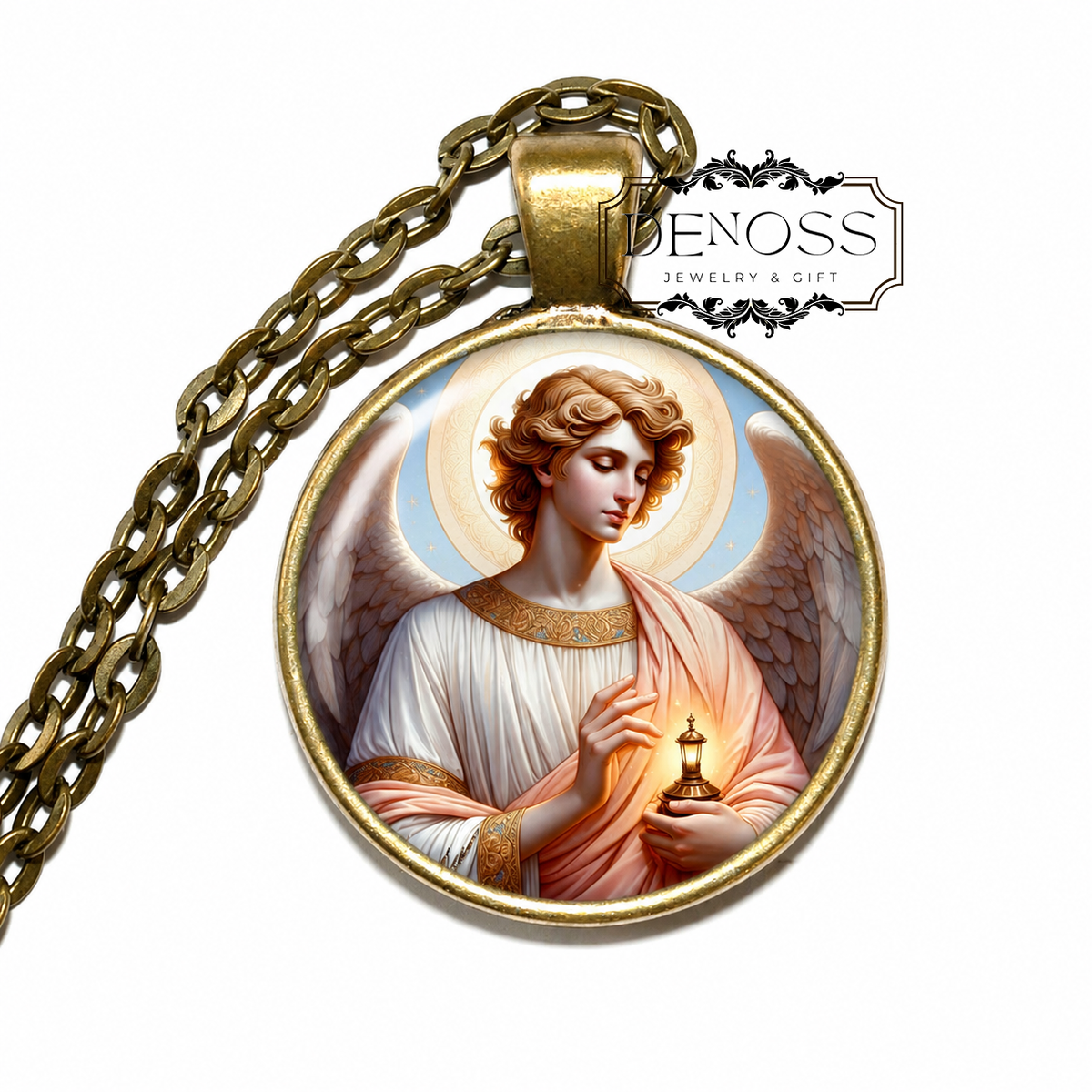 ARCHANGEL JEHRAMEEL Necklace,Angel of Hope & Restoration,Your Support in Tough Times,Comfort, Encouragement,Healing, Renewal