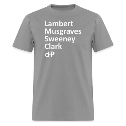 Lambert,Musgraves,Sweeney,Clark,dP Tshirt