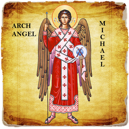 Saint Michael the Archangel Icon,Marble Icon,Handmade,Baptism gift,Christian Icon