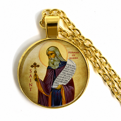 Saint Herman of Alaska Necklace