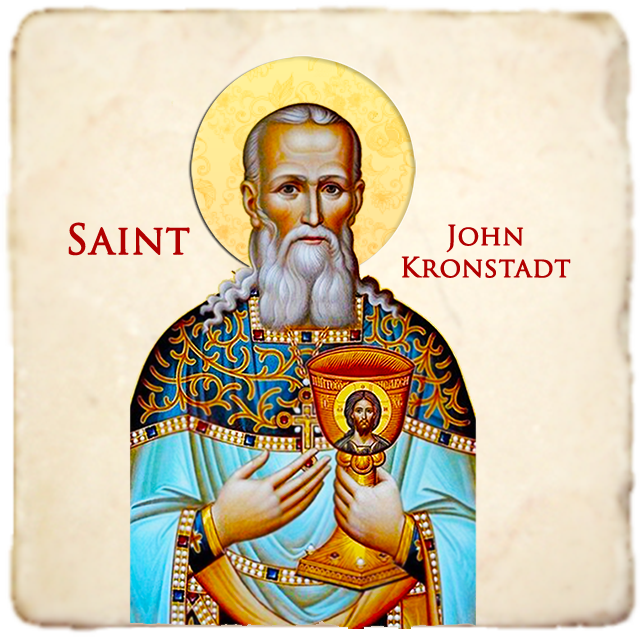 St.John Kronstadt Icon,Men Saints,Marble Icon,Handmade,Prayer gift,Christian Icon