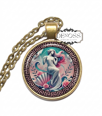 VENUS Necklace,Goddess of Love,Goddess of Fertility,Goddess of Desire,Goddess of Beauty,Roman, Mythology