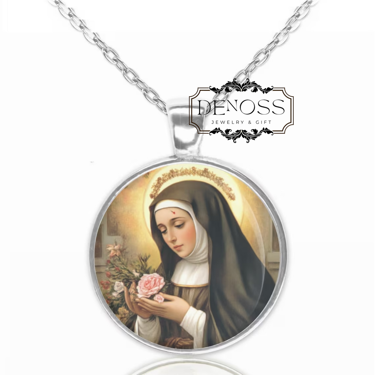 Saint Rita of Cascia Necklace