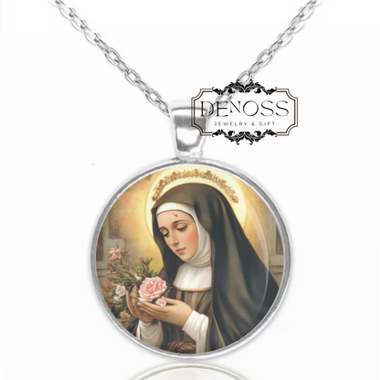 Saint Rita of Cascia Necklace