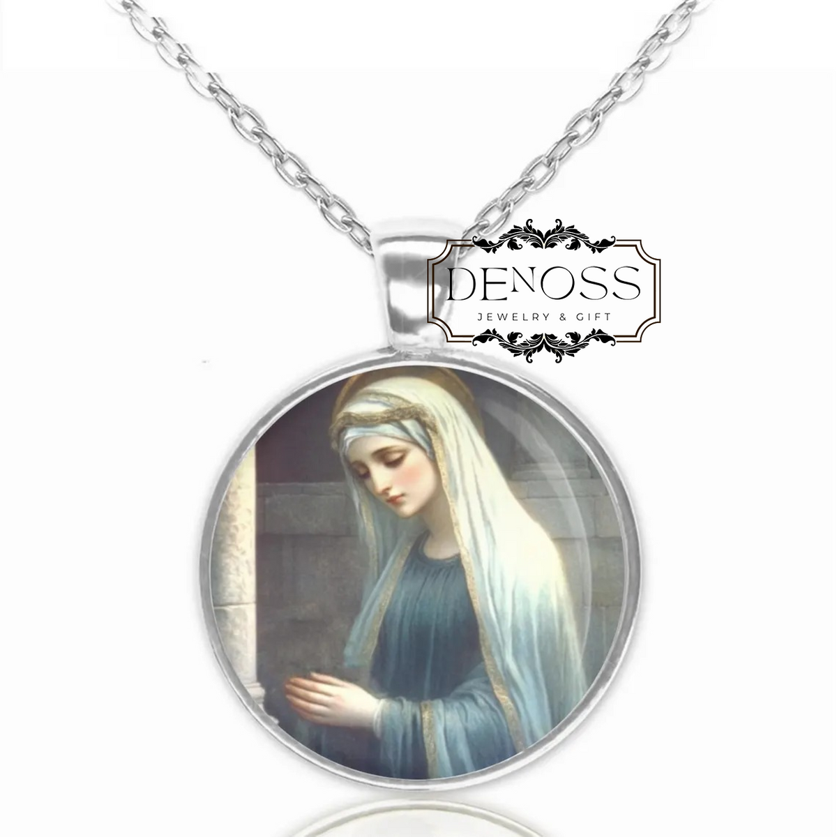 Saint Savina of Milan Catholic Patron Saint Medal Pendant Necklace