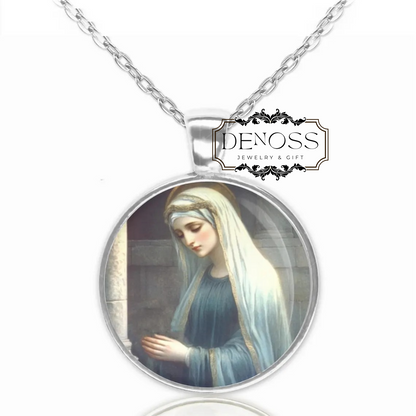 Saint Savina of Milan Catholic Patron Saint Medal Pendant Necklace