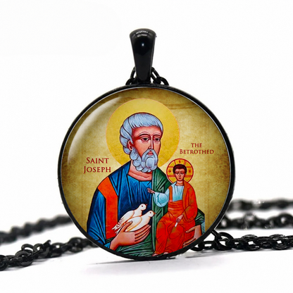 Saint Joseph the Betrothed  Necklace