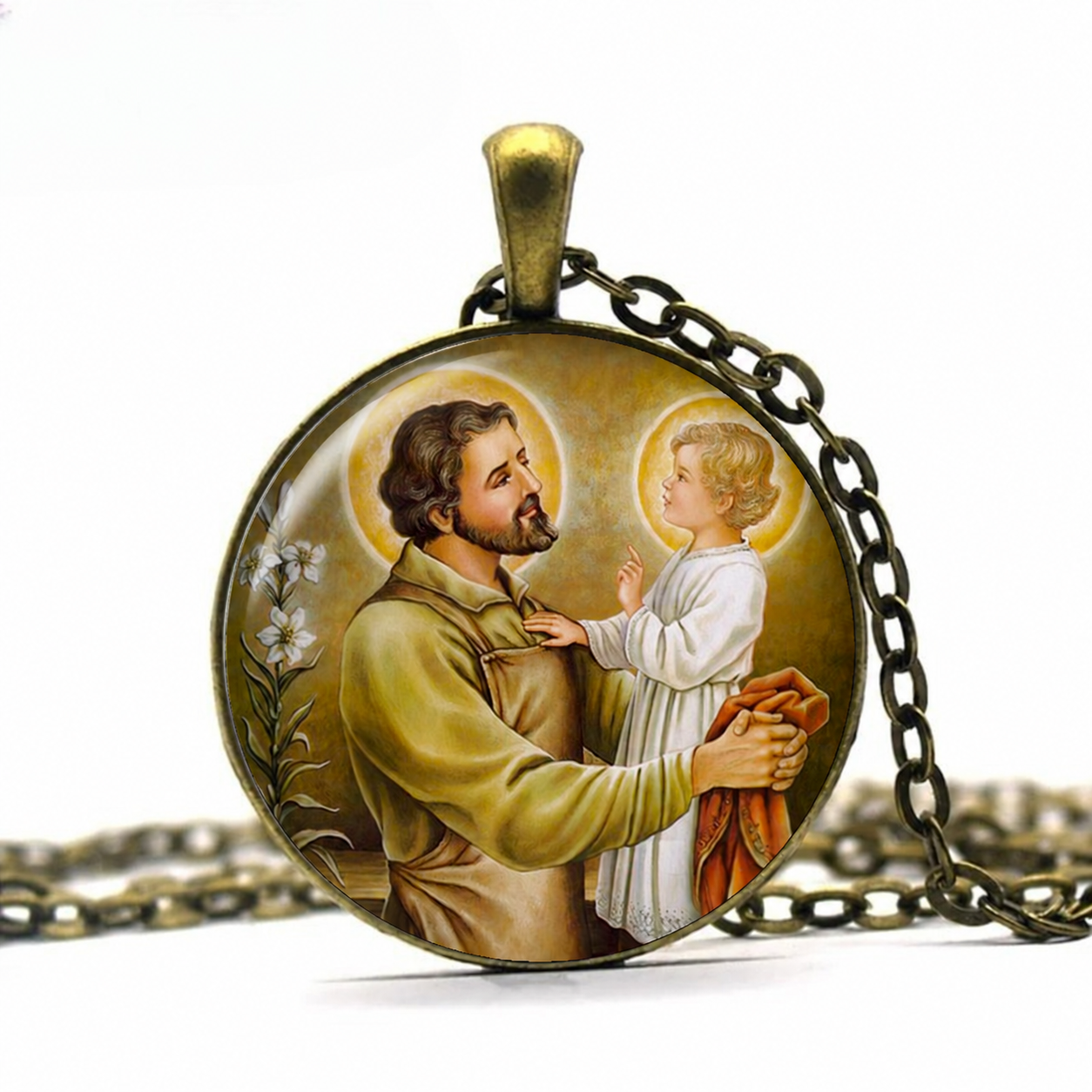 Saint Joseph the Worker  Necklace