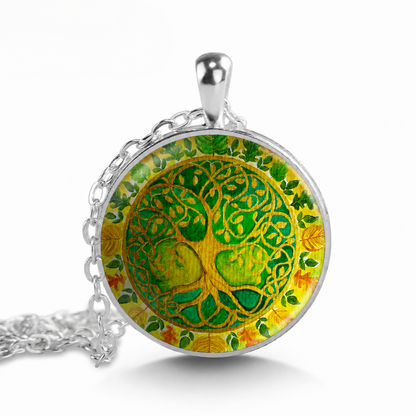 Tree of Life Pendant Family Tree Necklace,Birthday Gift.