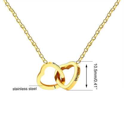 Personalized Couple Names Necklace