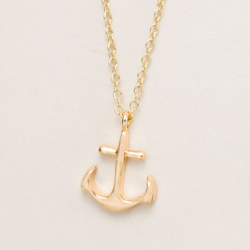 Anchor Gold Necklace