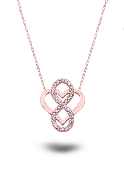 Eternal Heart Rosegold Necklace