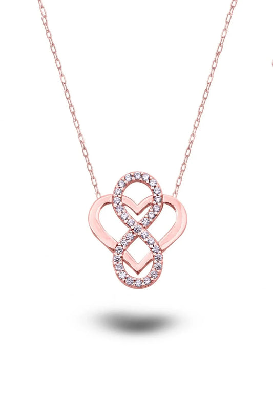 Eternal Heart Rosegold Necklace