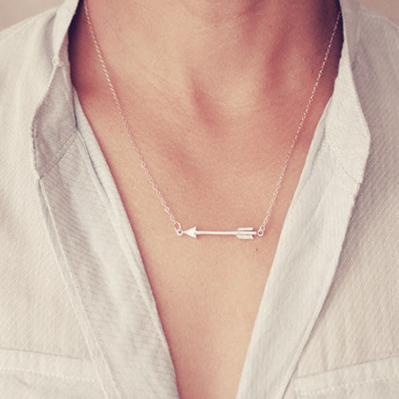 Arrow Gold-Silver Necklace