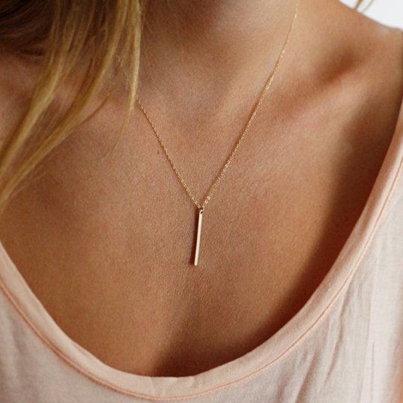 Dainty Simple Gold-Silver Chain Necklace