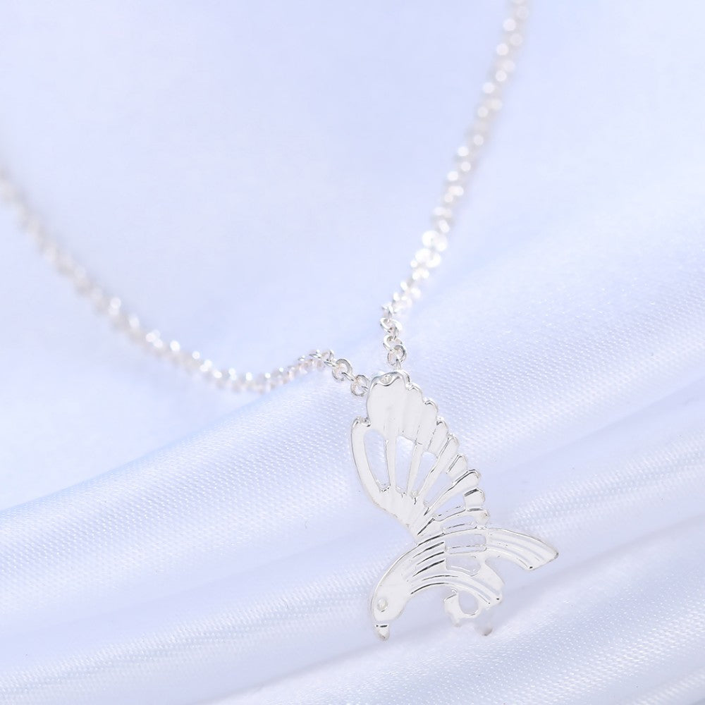 Hawk Gold-Silver Necklace