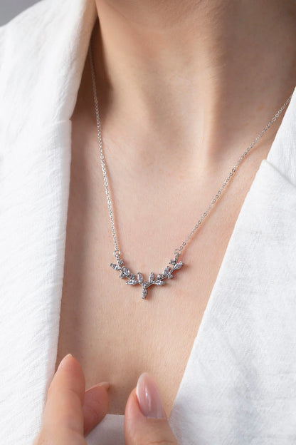Women's Ivy Elegant Silver Necklace