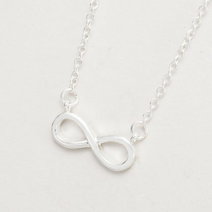 Infinity Silver Necklace