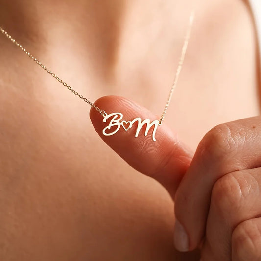 Personalized Necklace for Lovers