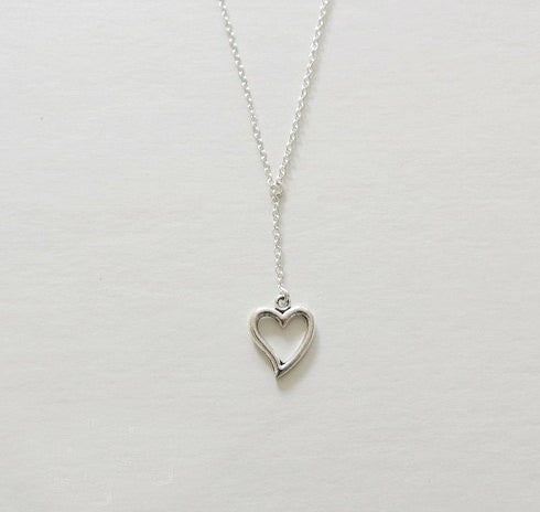Heart Gold-Silver Necklace