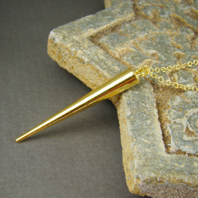 Spike Gold-Silver Necklace
