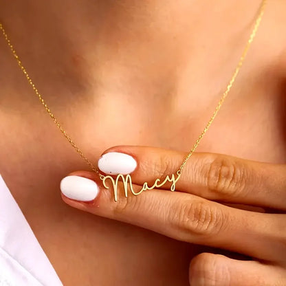 Personalized Choker Name Necklace
