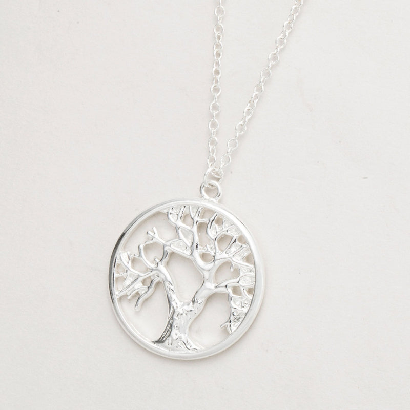 Tree of Life Silver Necklace