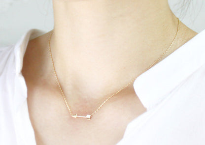 Arrow Gold-Silver Necklace