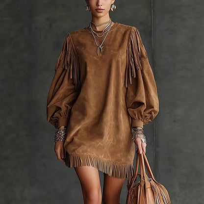 Country Women Mini Dress