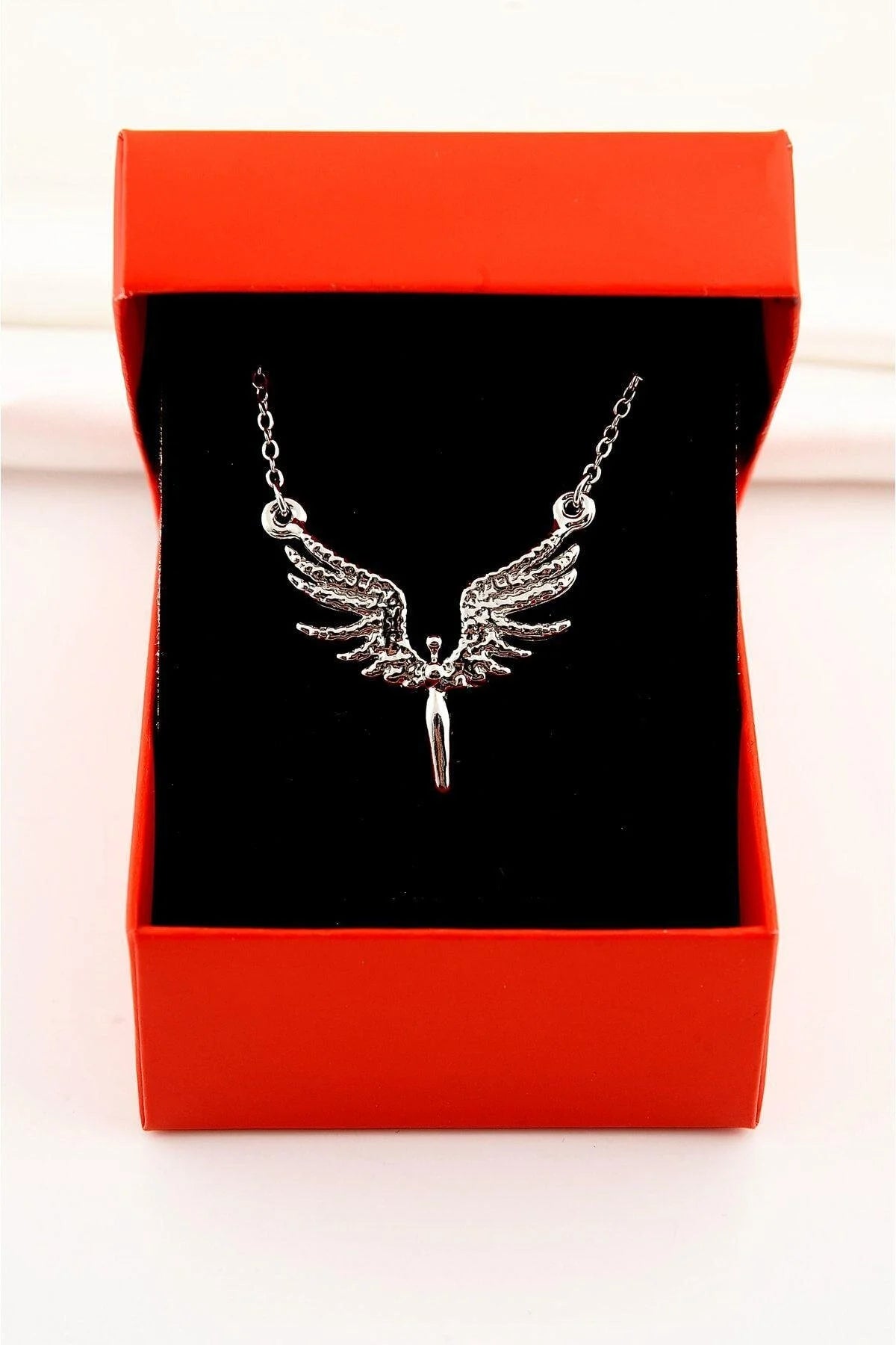 Silver Angel Necklace