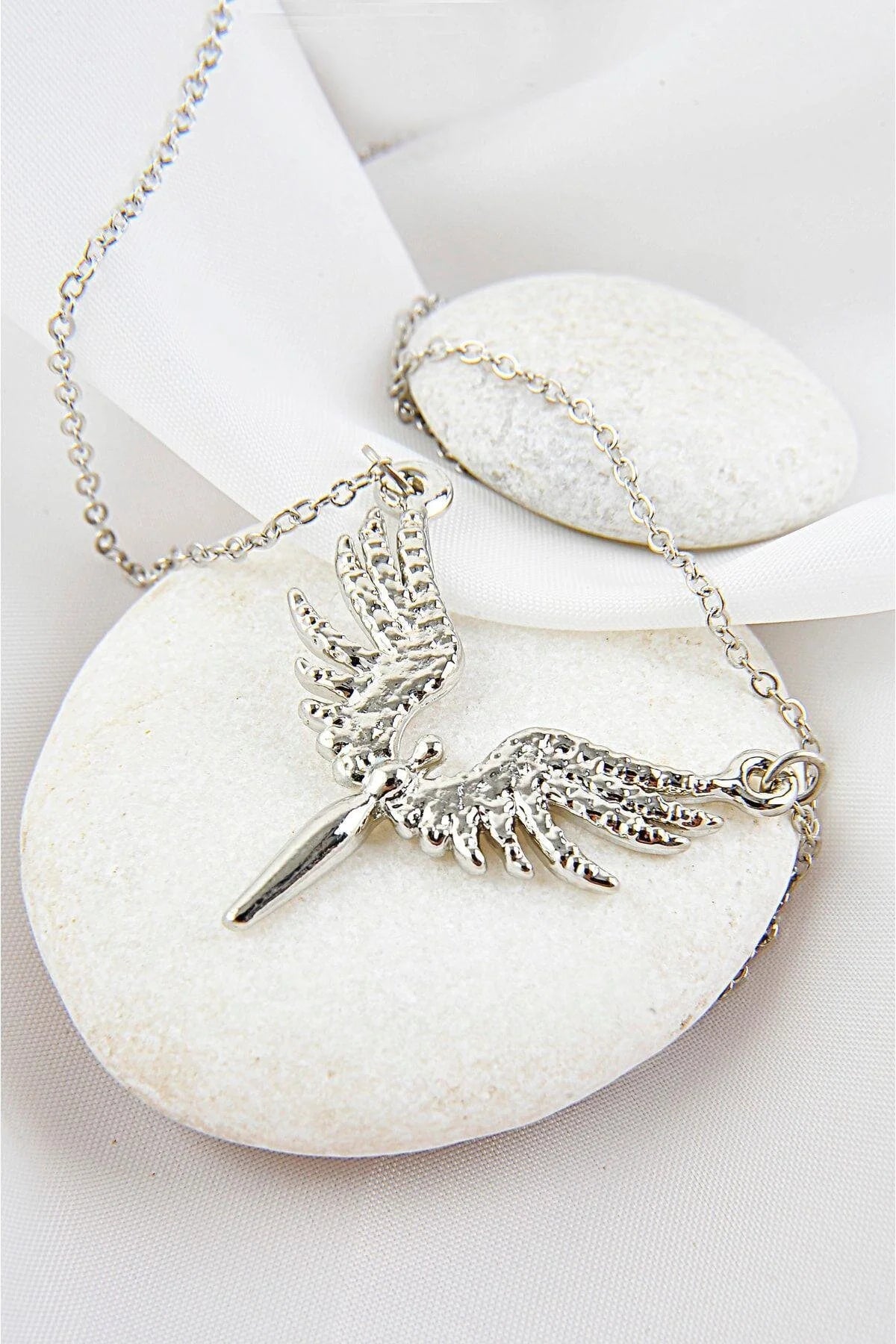 Silver Angel Necklace
