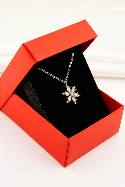 Flower Gold-Silver Necklace