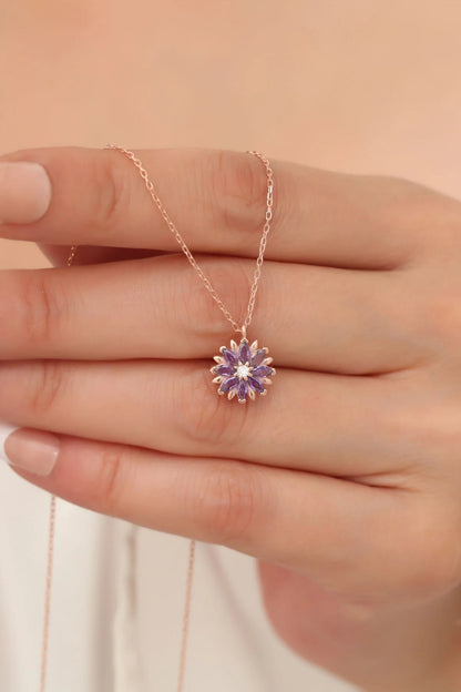 Amethyst Rosegold Necklace