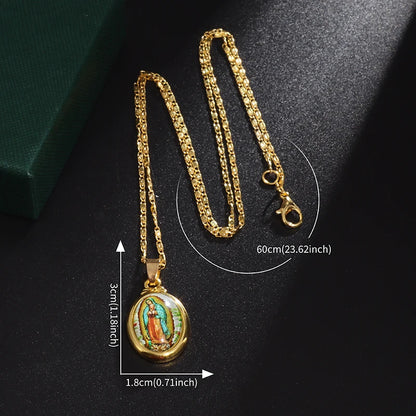 Virgin Mary Christian Necklace,Religious Necklace