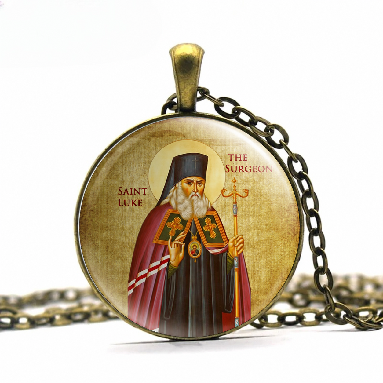 Saint Luke the Surgeon Necklace