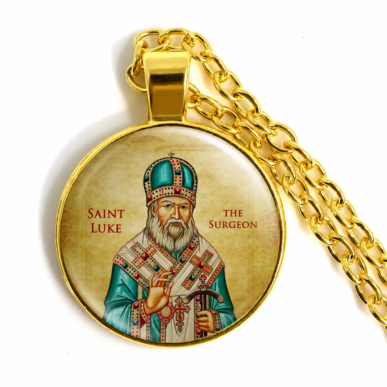 Saint Luke the Surgeon Necklace