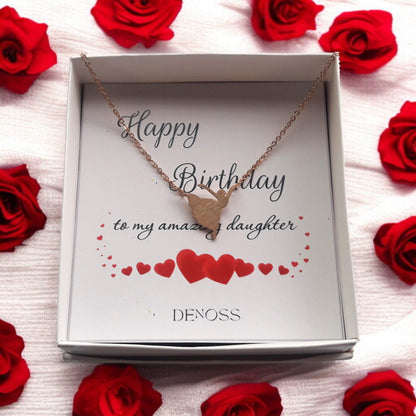 Dancing Girl Gold-Silver Necklace