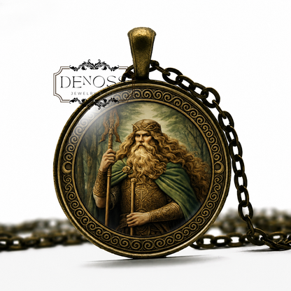 LUGH Celtic Necklace,God Lámfada,Celtic,Tuatha Dé Danann,Warrior,Mythology,Art Pendant Necklace, lass pendant
