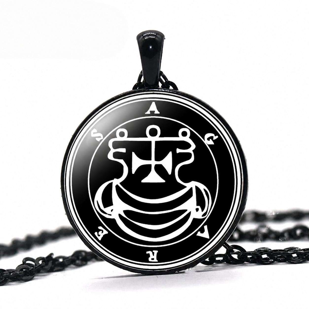 Necronomicon Agares Pendant Necklace,Witchcraft Jewelry