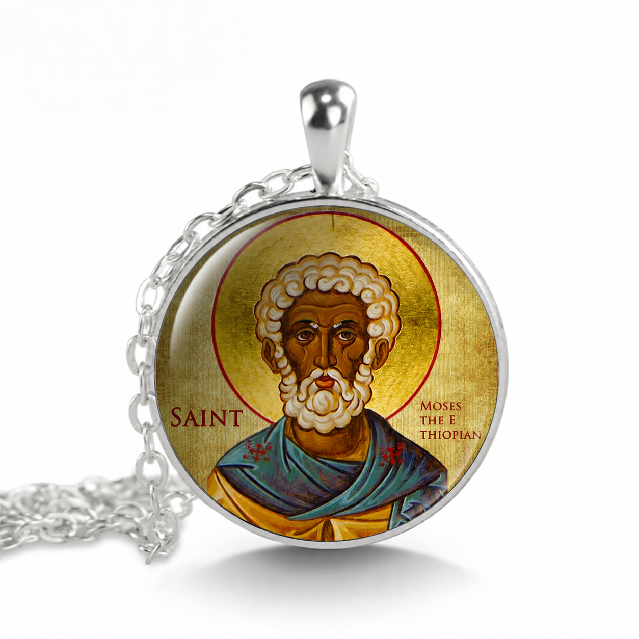 Saint Moses the Ethiopian Necklace