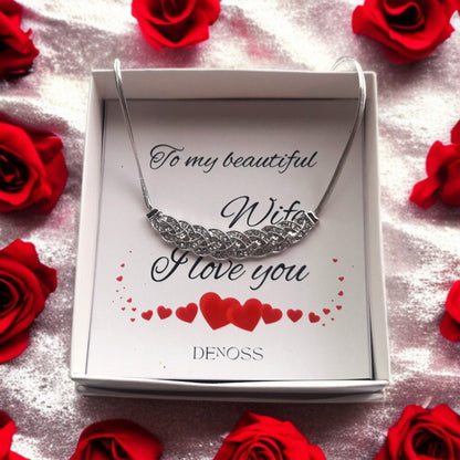 Snake Chain Silver Choker Necklace