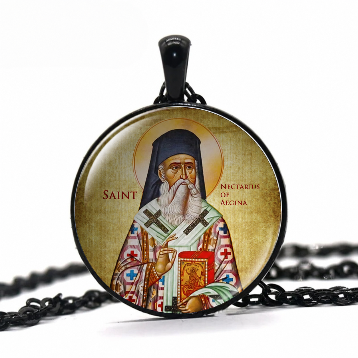 Saint Nectarius of Aegina Necklace
